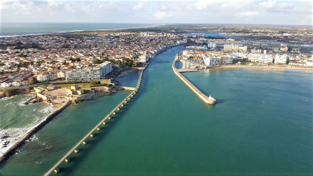 La Calypsette - Face Grande Plage Des Sables D'Olonne Les Sables-dʼOlonne 외부 사진